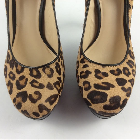 GUESS | Animal Print Platform High Heels - Picture 4 of 8